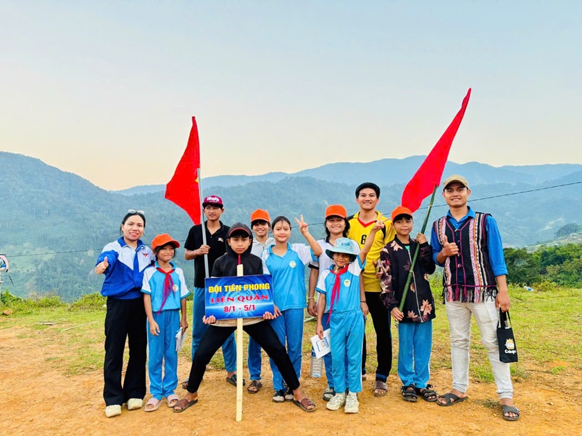 Trò chơi lớn “Tiến bước lên Đoàn”