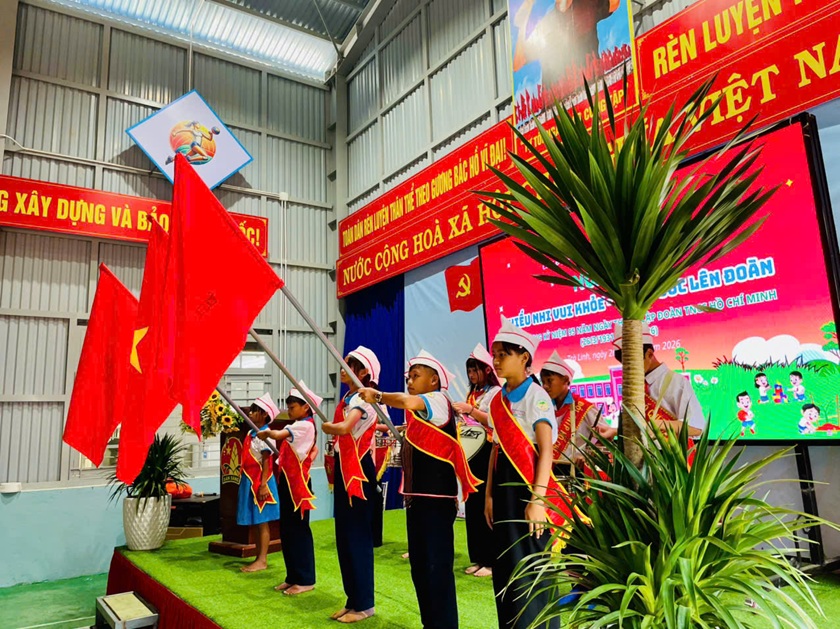 Ngày hội “Thiếu nhi vui khỏe – Tiến bước lên Đoàn” năm học 2025 – 2026