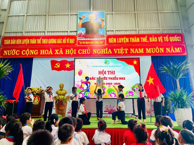 Hội thi “Bác Hồ với thiếu nhi” kỷ niệm 136 năm ngày sinh của Bác